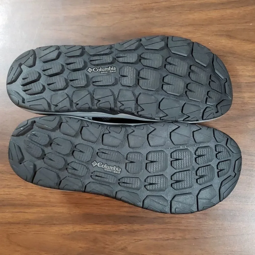 Mens Columbia Wave Train Sandals Black Gray 12‎